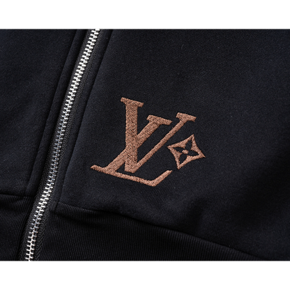 LVC404 New men's autumn and winter long sleeved suit top+pants clothing