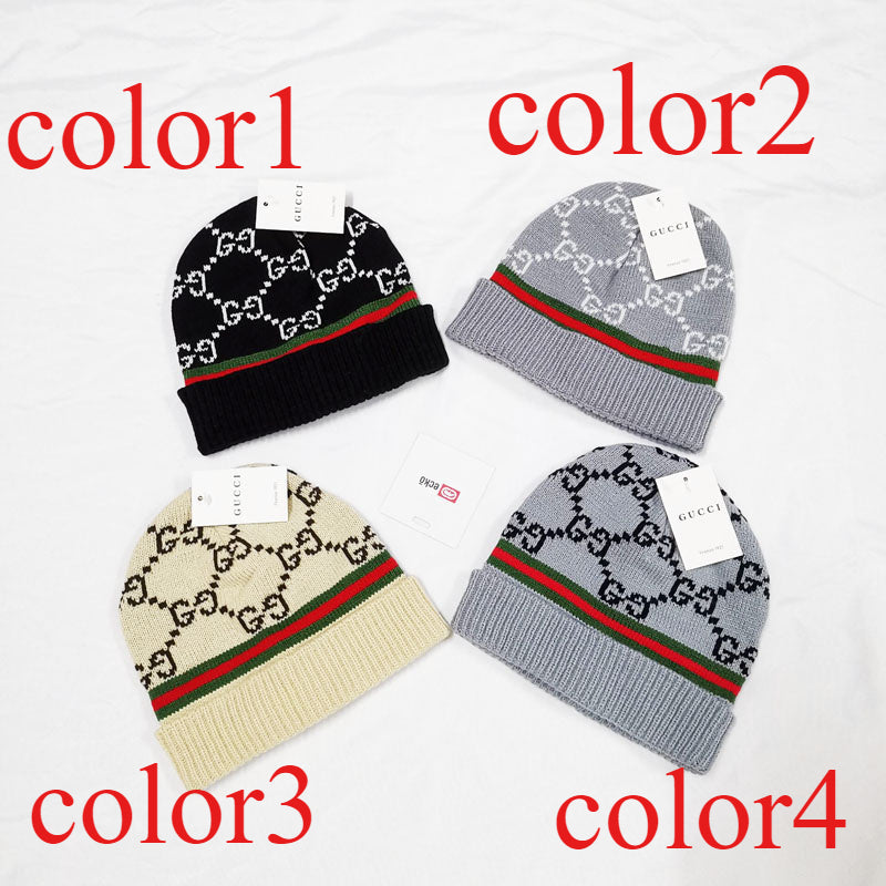 PGCH7   Knitted letter regular thin hat