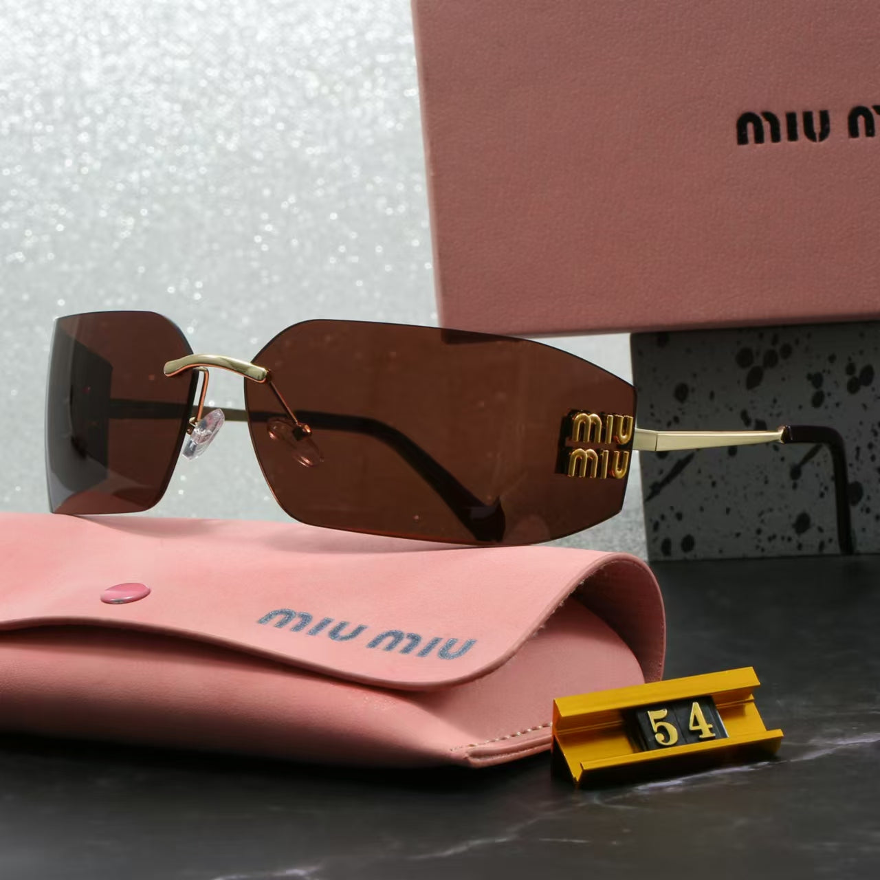 7296 sunglasses  with box