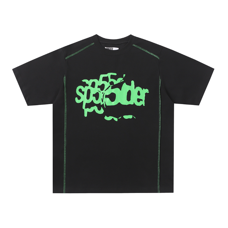 SPC18 New men's and women's summer pure cotton top T-shirt clothing