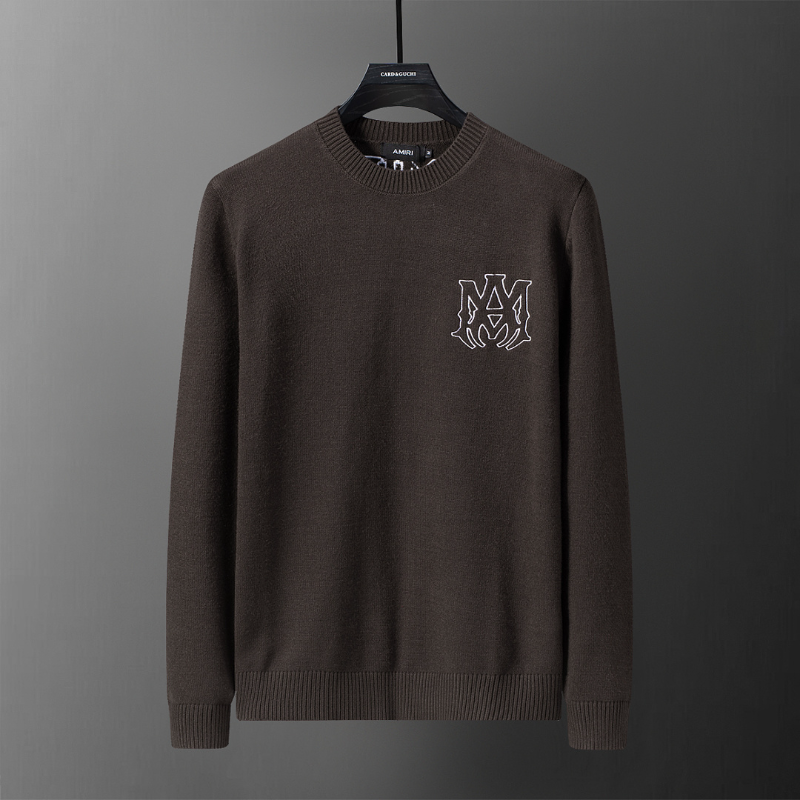 AMC100 New men's and women's autumn and winter sweaters, woolen sweaters, round neck pullovers, clothing