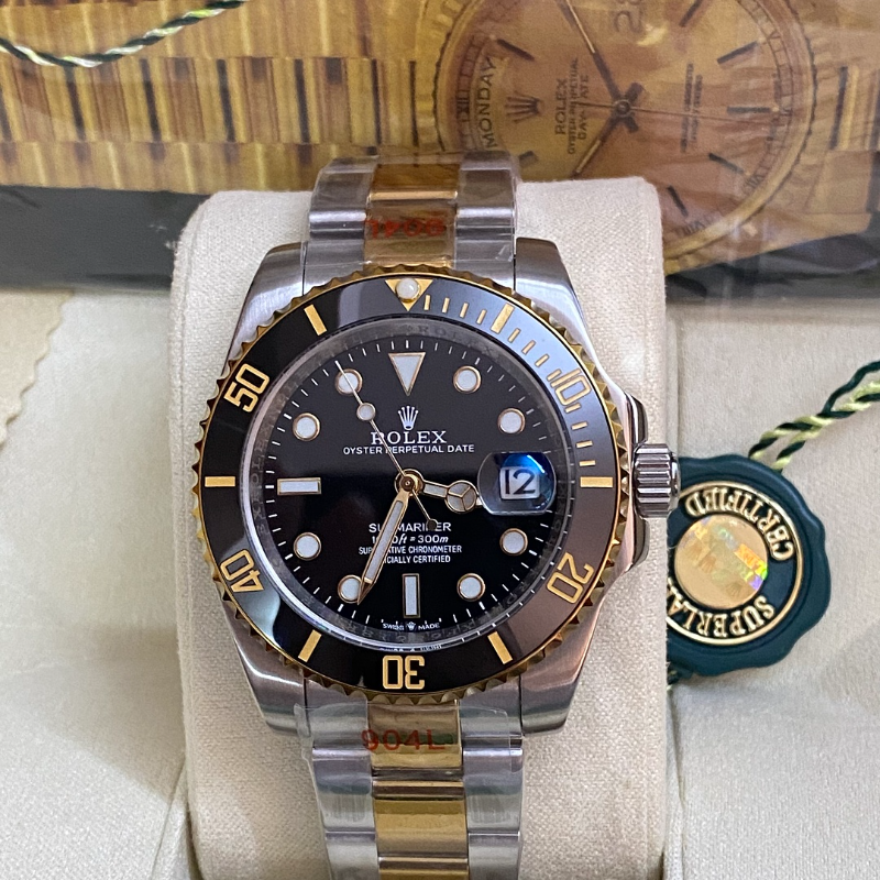 RW72  Men's mechanical watch with 316L steel case 40MM