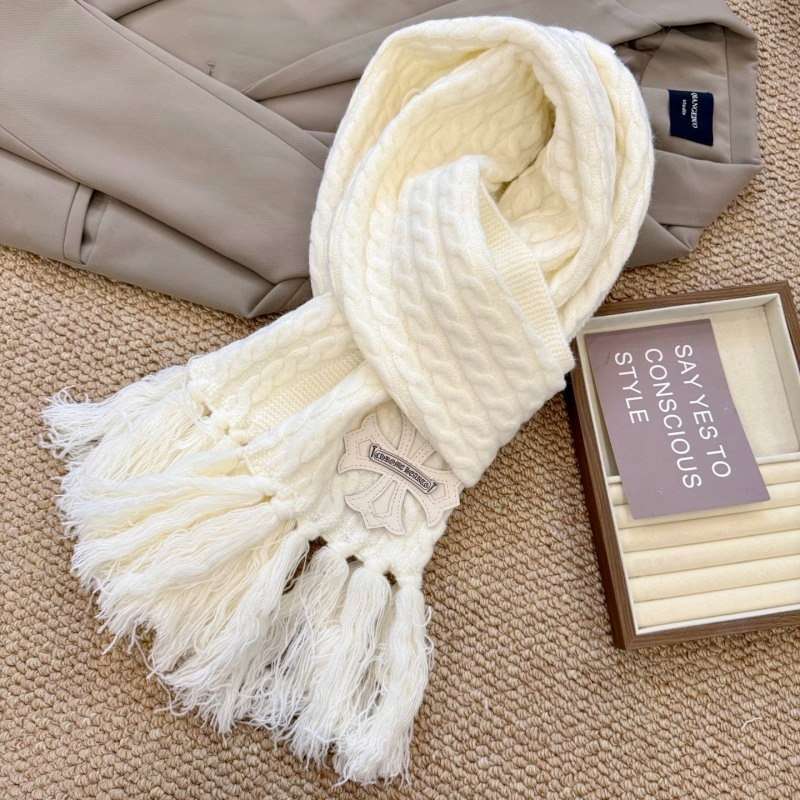 XKC1 Cashmere blend Wool Scarf