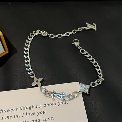 L214  Men's and women's universal titanium steel bracelet jewelry