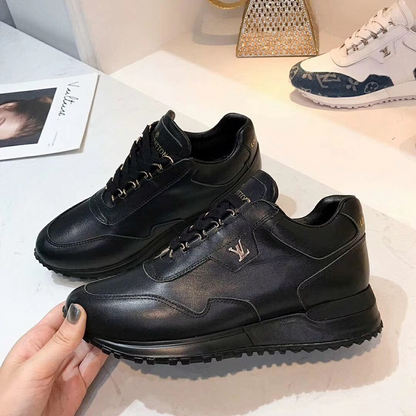 OLS41 Leather women 35-42 And men 40-46 sneakers shoes With box