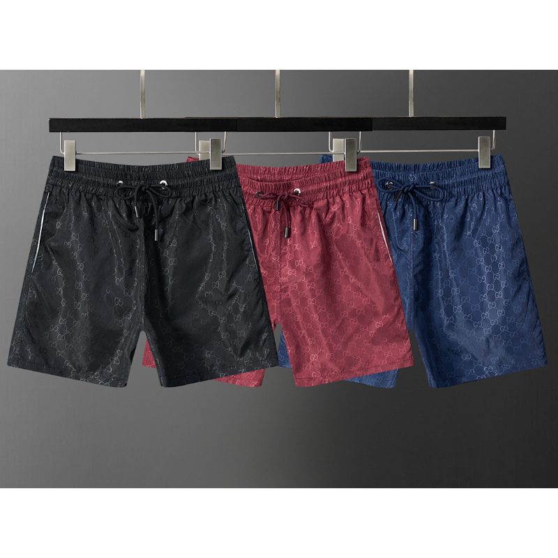 GUC12  New Men's Summer Swimming Pants, Beach Pants, Breathable Shorts Clothing