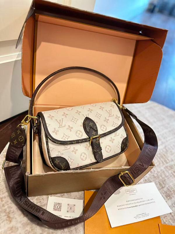 ALP5 Leather Bag 25-15-9CM PVC Handbag With Box