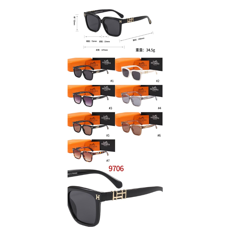 9706 Sunglasses with box