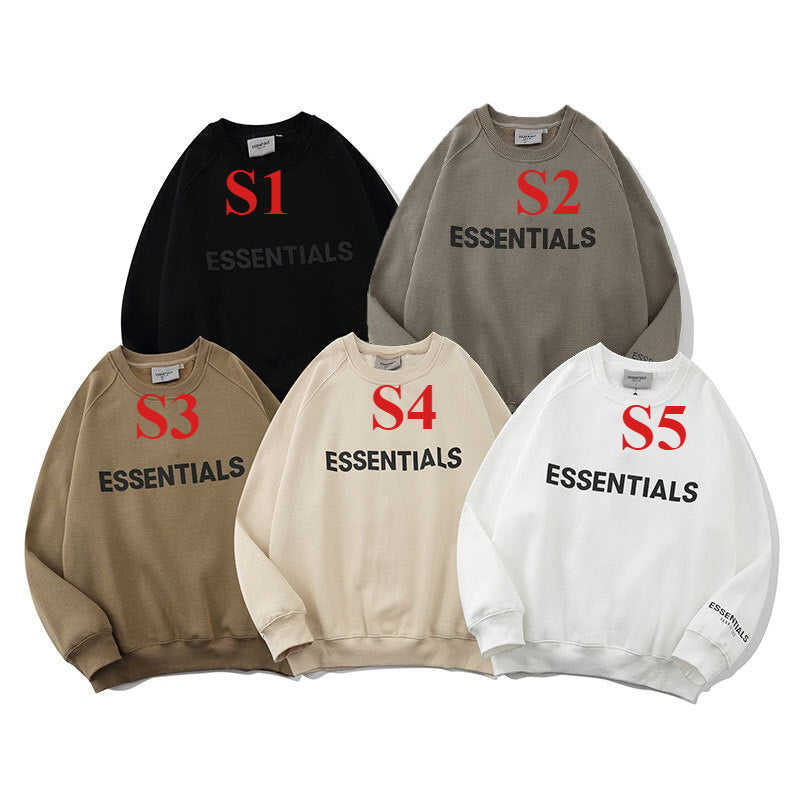 ESC21 New Men's and Women's Same Style Autumn/Winter Thin Velvet Hoodie Sweatshirt Clothing