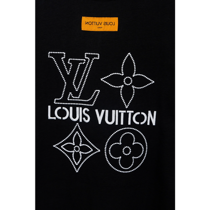 LVC49 New men's and women's summer pure cotton top T-shirt clothing