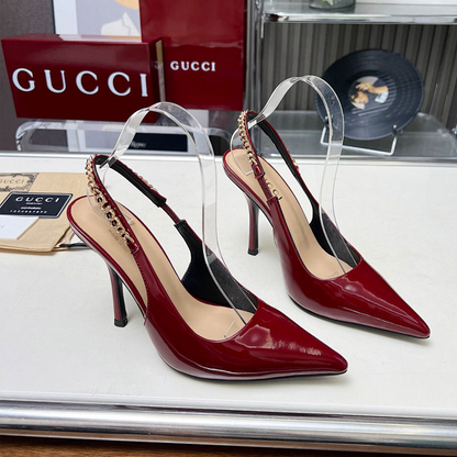OGS30 Women Real leather 10.5CM shoes size 35-42 with box