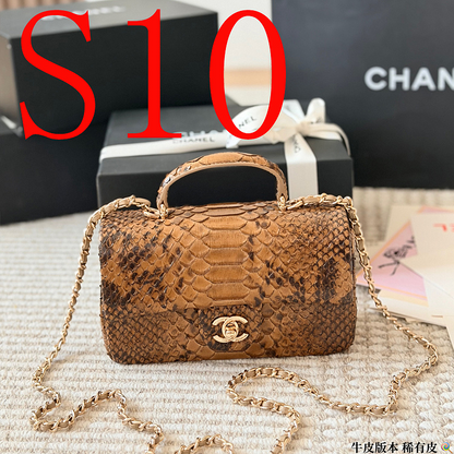 ACP26 Cowhide Leather Bag 20-12CM Bags with box