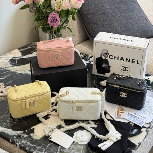 ACP66 Leather Bags 19CM Bag with Box