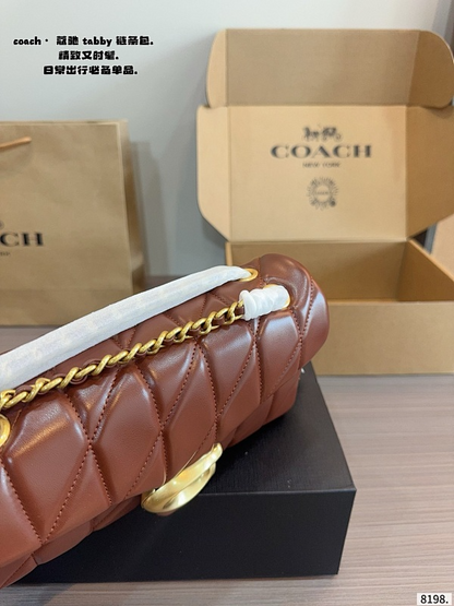 ACP57 Leather Bags 26-8-16CM Bag with Box