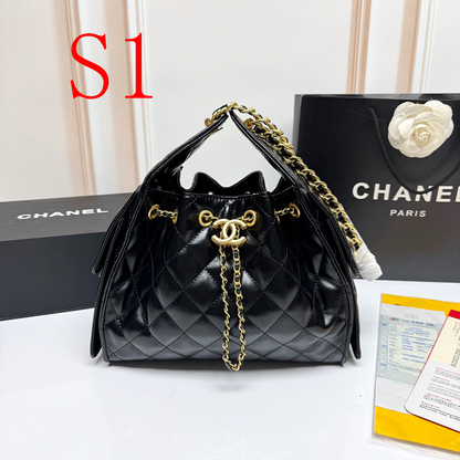 LCP50 Leather Bag 30-14-26CM Shoulder bags