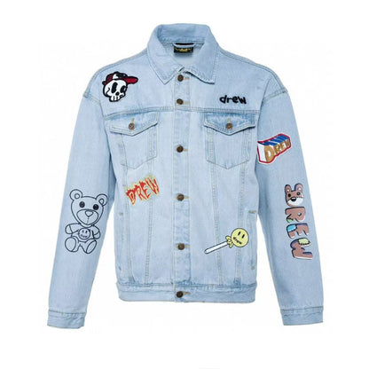 DRC1  Men and Women New denim jacket top jacket clothes