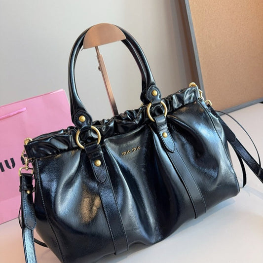 MIP3  Women's fashionable retro 33 * 13 * 23cm pocket motorcycle bag