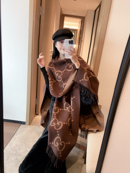 XGC32 Cashmere blend Shawl 145-185CM Scarf