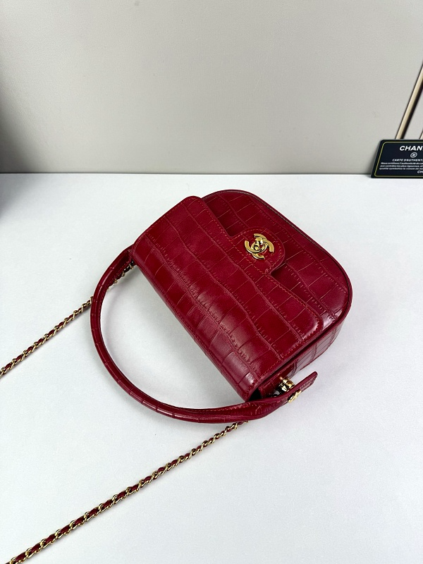 LCP00 Leather bag 19-14-5CM Shoulder bags