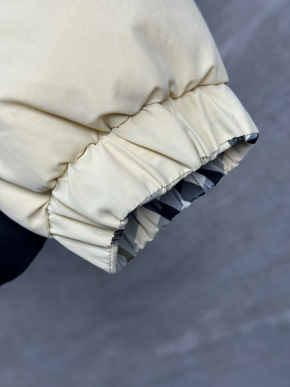 110201  New double-sided stand up collar women's down jacket clothing