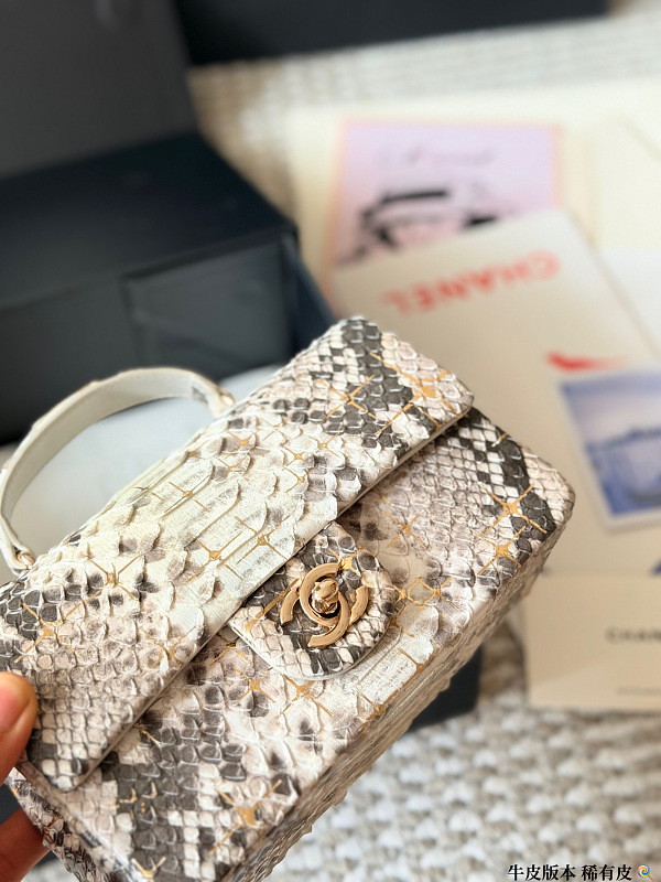 ACP26 Cowhide Leather Bag 20-12CM Bags with box