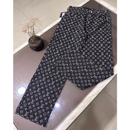 LVC040 New men's and women's high-quality jeans loose fit clothing