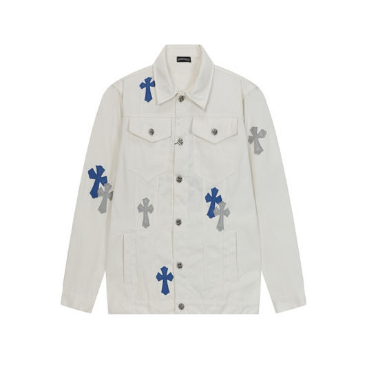 KLC28 New men's and women's spring and autumn high-quality denim clothes, jackets, outerwear clothing