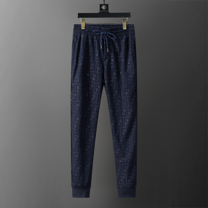 FDC120 New men's autumn and winter long sleeved suit top+pants clothing