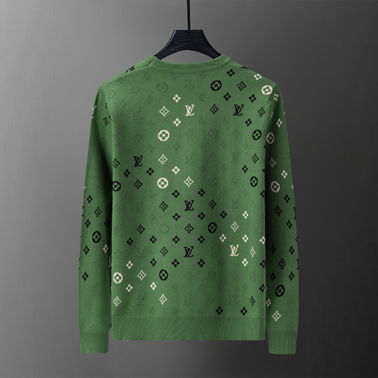 LVC402  New men's autumn and winter round neck sweater pullover sweater wool sweater clothing