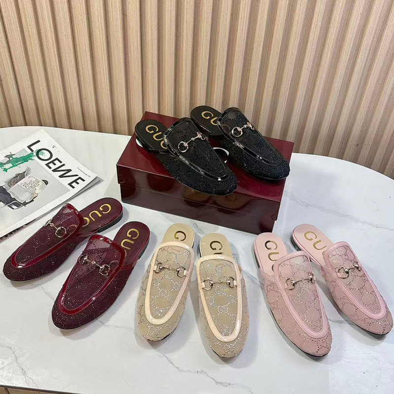 OGS21 Classic shoes for women size 35-42 Slippers with Box