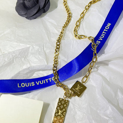 X629  Titanium steel new fashion necklace jewelry