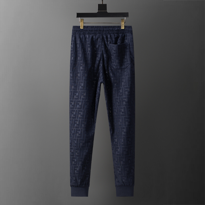 FDC120 New men's autumn and winter long sleeved suit top+pants clothing