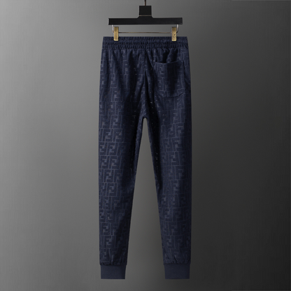 FDC120 New men's autumn and winter long sleeved suit top+pants clothing