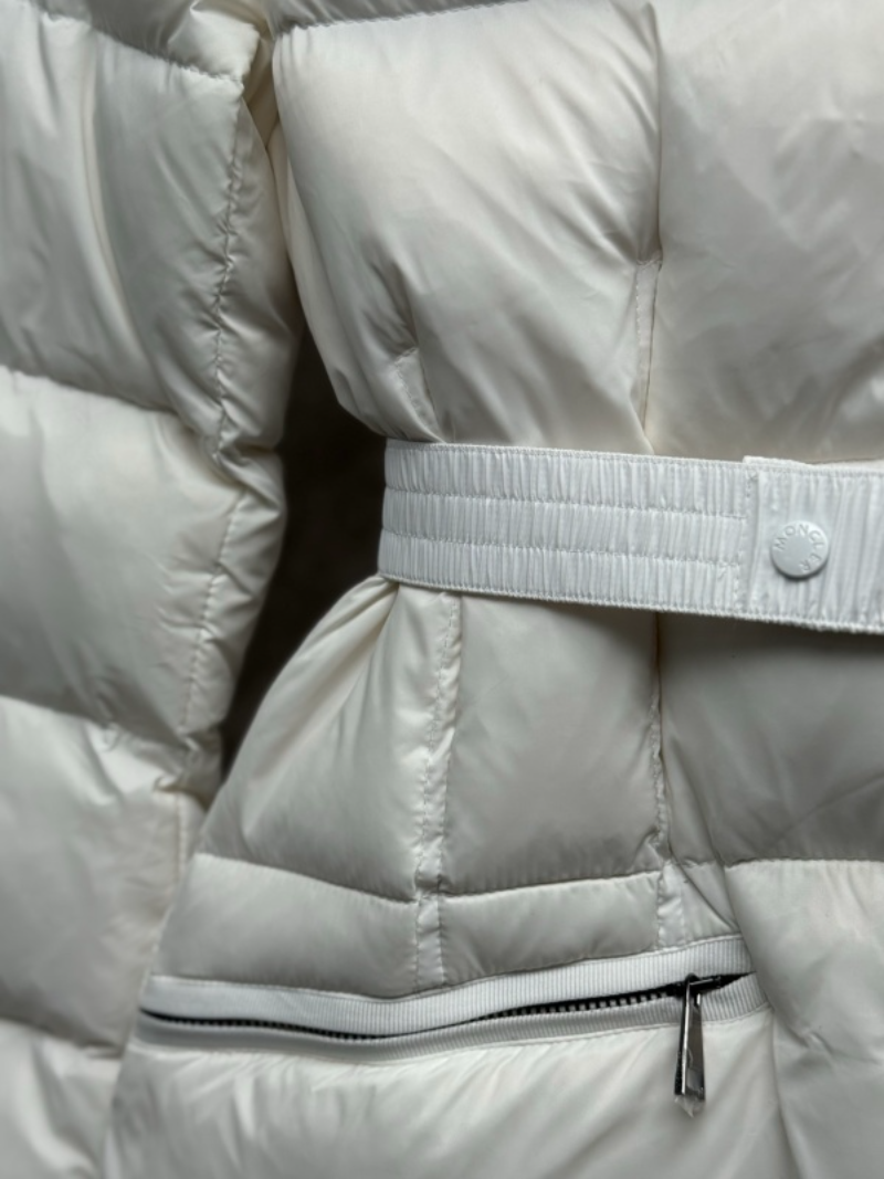 110349  Women's new style big fur collar hooded long down jacket Top quliaty 1:1 clothes