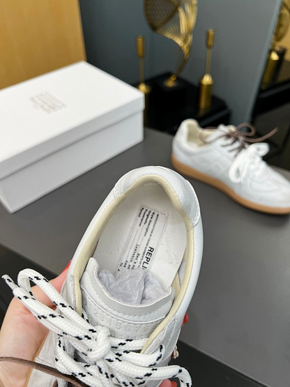OMS1 Leather Shoes Women 35-40 Man 40-45 with box