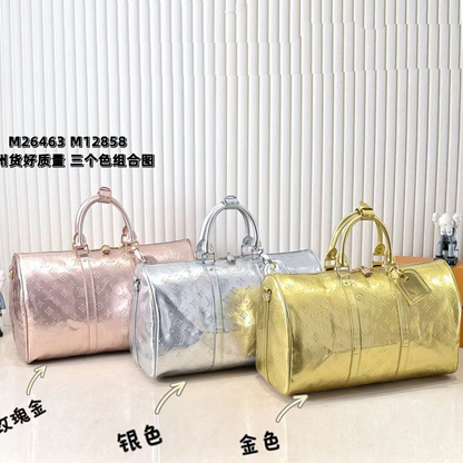 LLP249 Fashion Leather layer man and women 45x27x20CM luggage bags