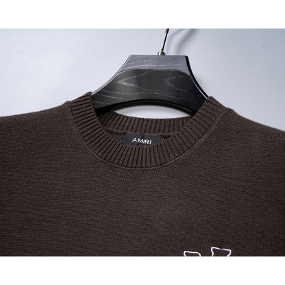 AMC100 New men's and women's autumn and winter sweaters, woolen sweaters, round neck pullovers, clothing