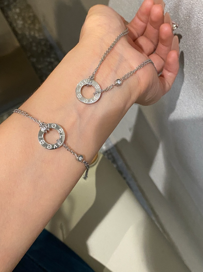 X740    Women's Titanium Steel Fashion Necklace Jewelry