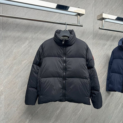 110711  Men's and women's new standing collar jacket down jacket clothes