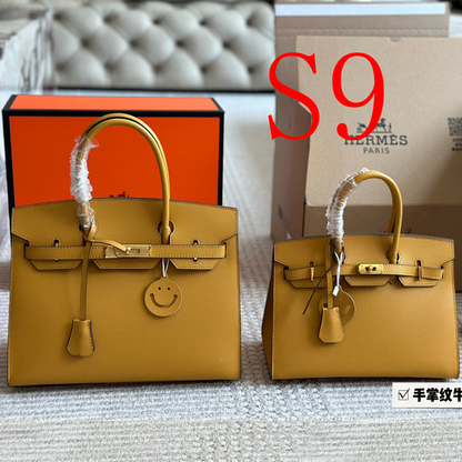 MHP6 Classic leather handbag 25CM 30CM With Box