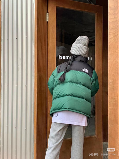 105933  Men's and women's classic down jacket from the north clother