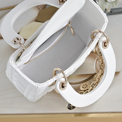 LDP56 Leather bag 17-15-8cm Hand bag