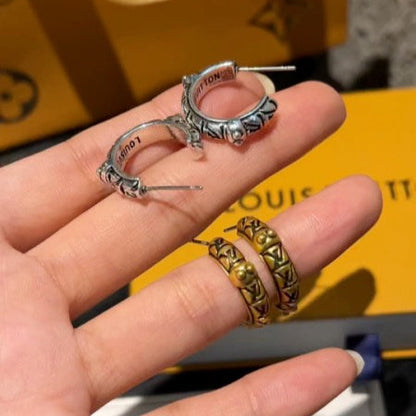 A1206  Women's Titanium Steel Earnail Jewelry