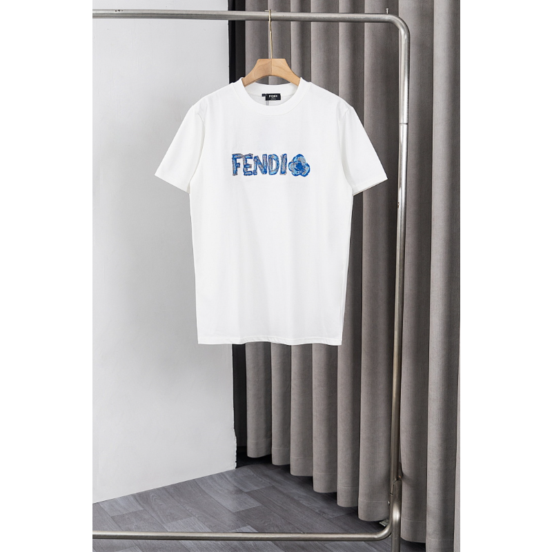 FEC2 New men's and women's summer pure cotton top T-shirt clothing