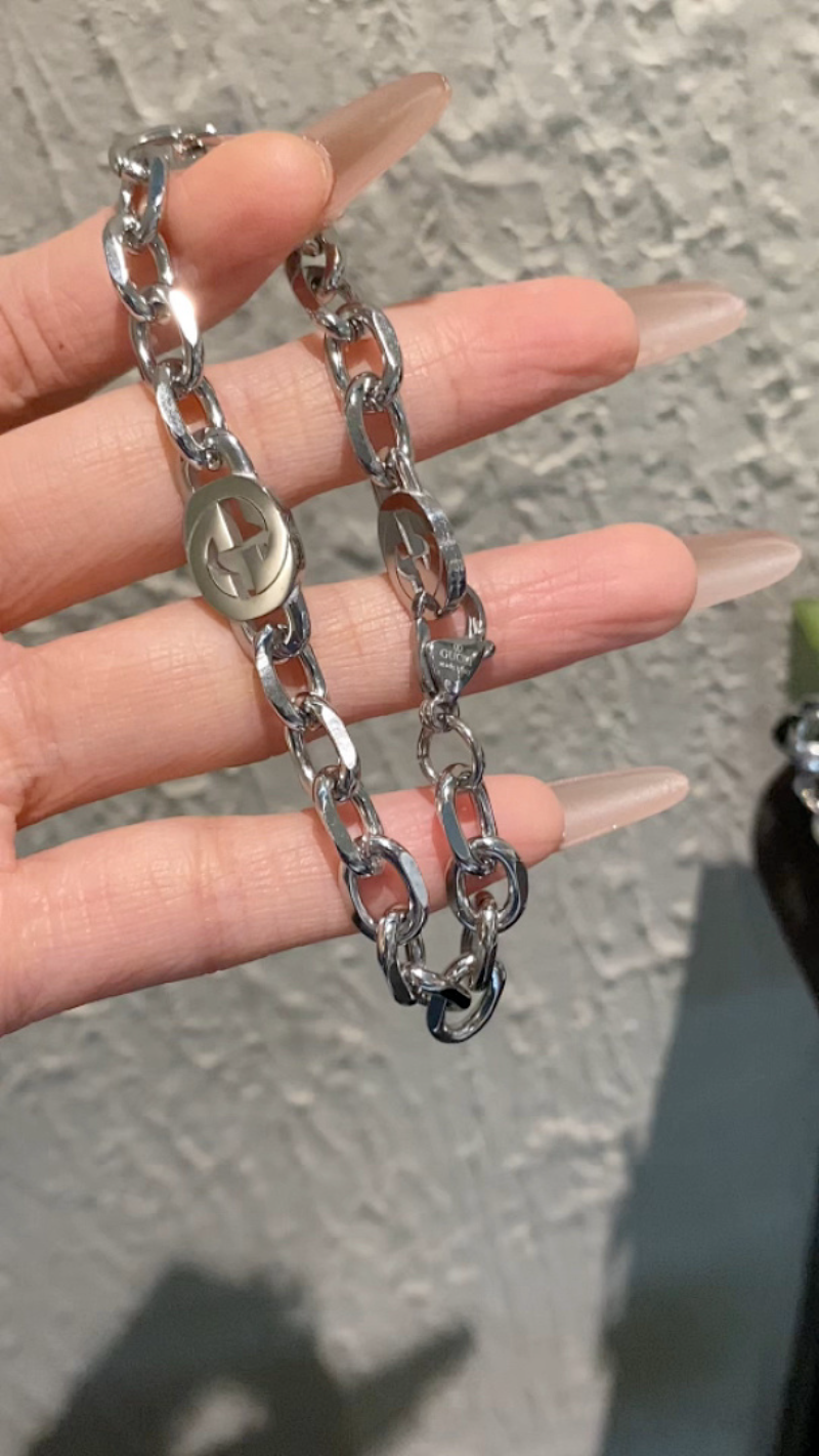 L231  Men's and women's titanium steel bracelet jewelry