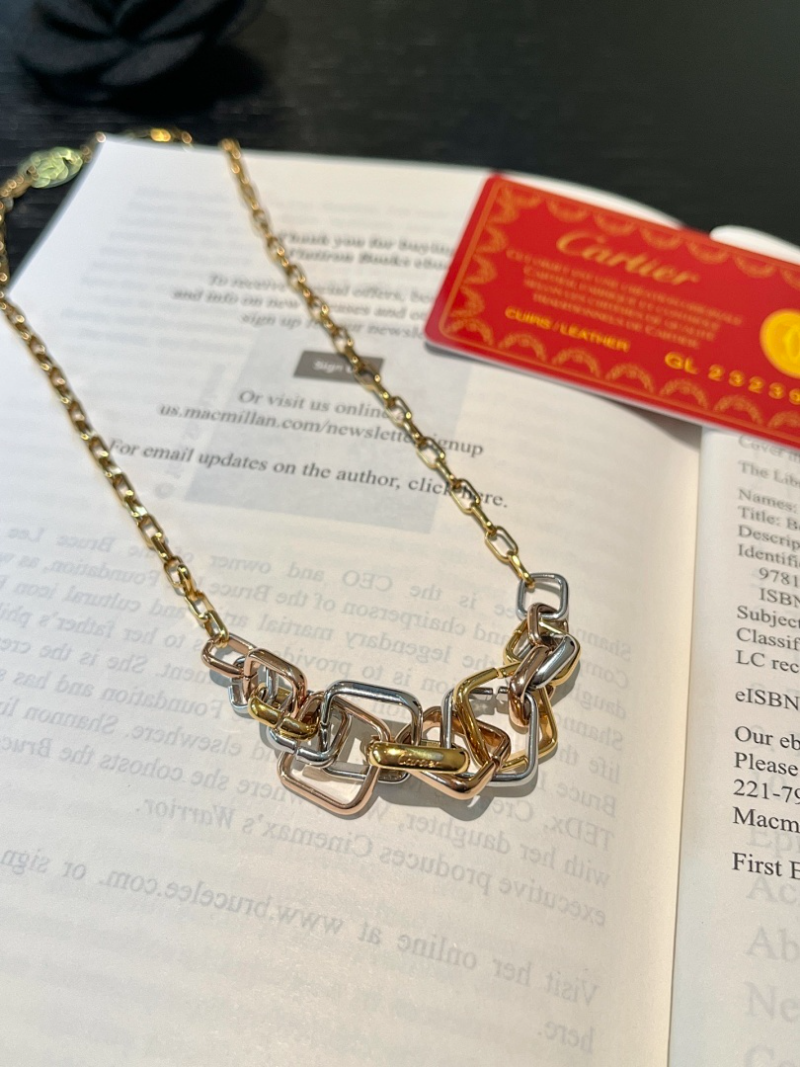 X734   Men's and women's titanium steel necklace jewelry