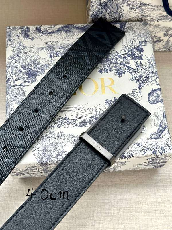 DBL4 Real leather 4.0CM 95-125CM Belt with all packing