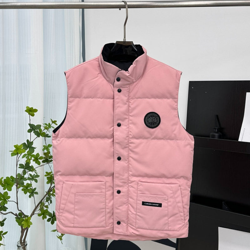 DEC12  Canada Goose High Quality 1:1 New Unisex Down jacket for women lady pink black logo