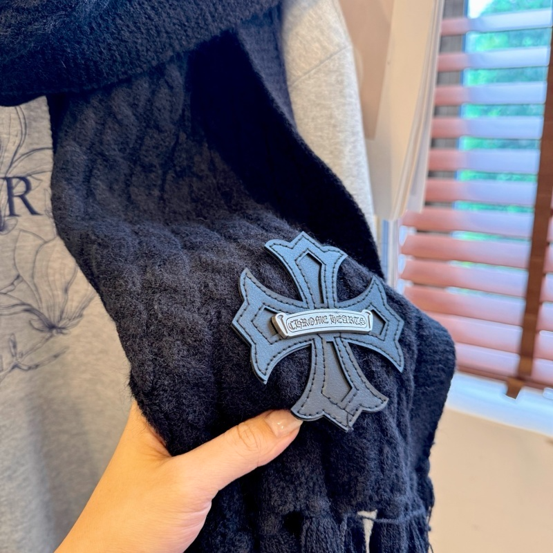 XKC1 Cashmere blend Wool Scarf