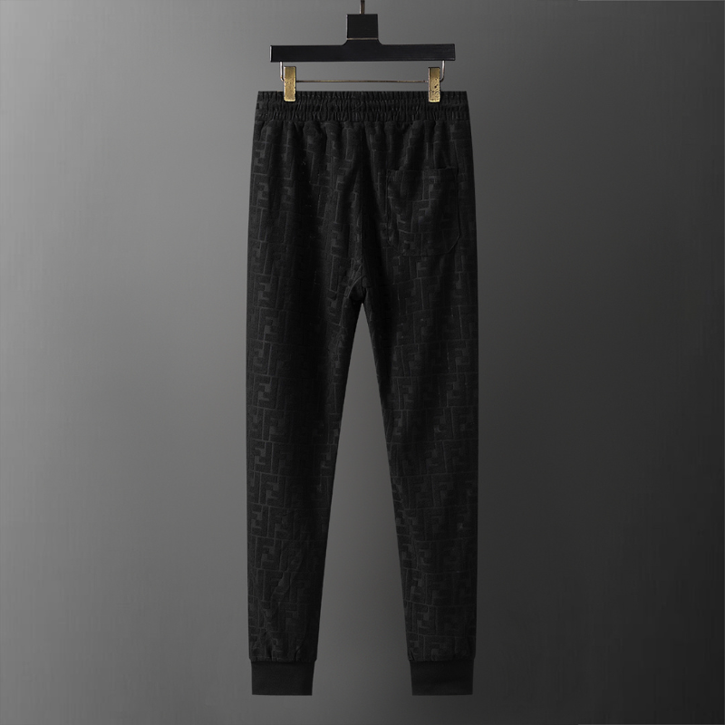 FDC120 New men's autumn and winter long sleeved suit top+pants clothing